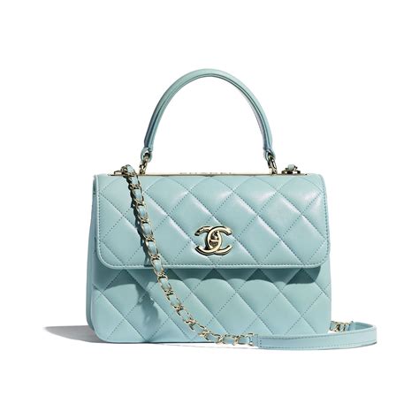 blue chanel bag price|chanel travel bags.